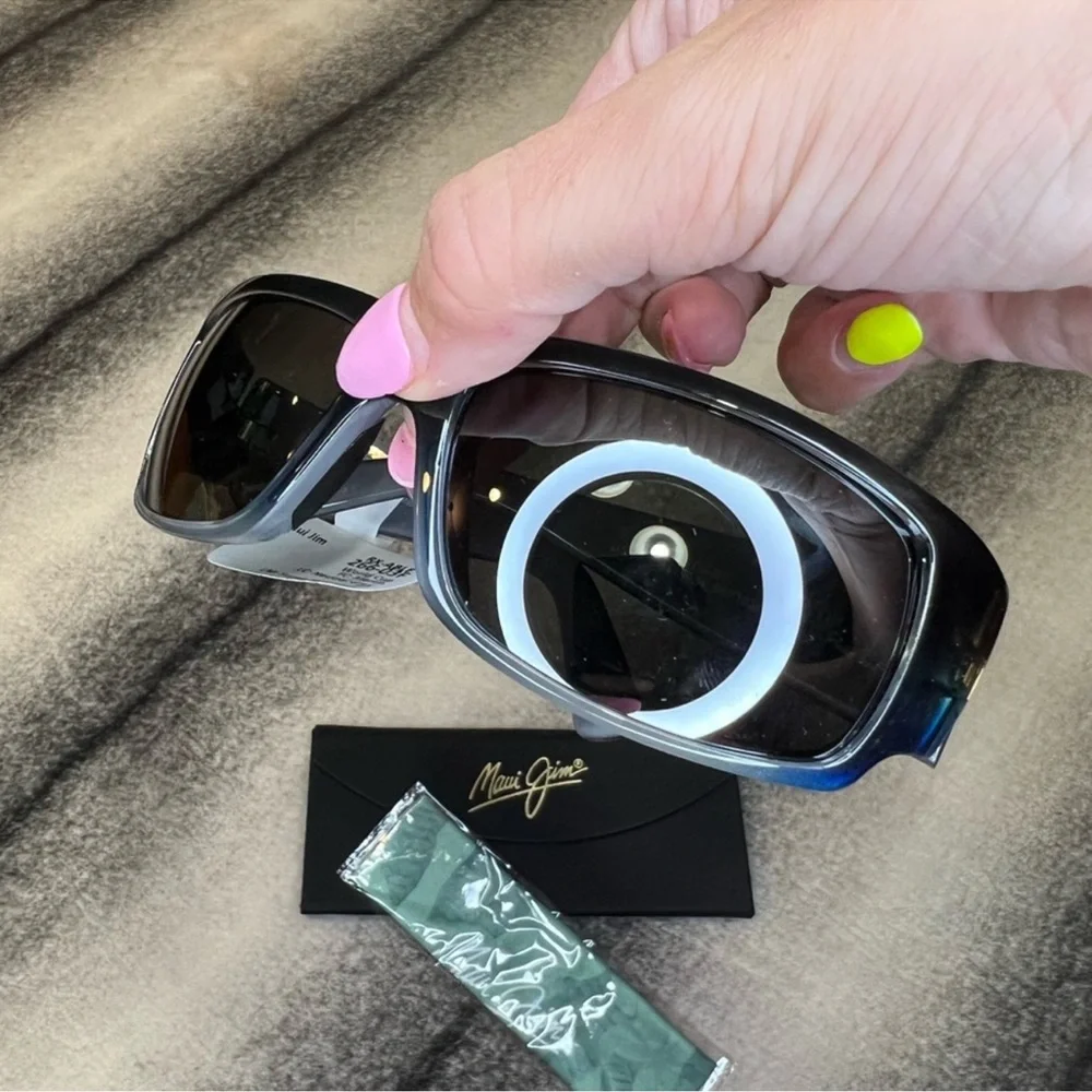 Maui Jim World Cup Marlin Polarized Wrap Sunglasses